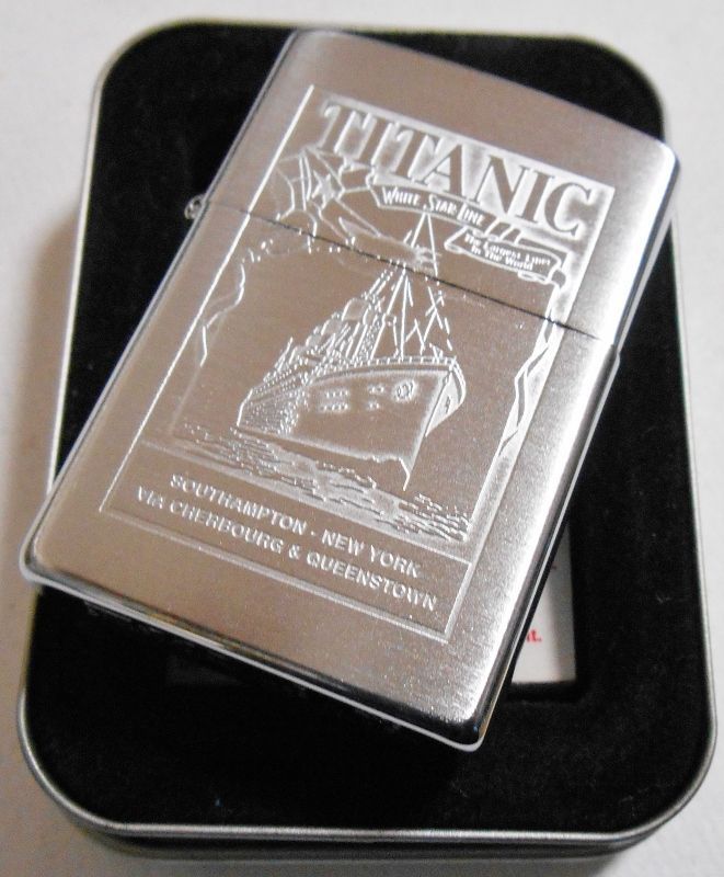 画像: ★TITANIC！あの・・豪華大型客船 タイタニック号 ２０００XVI 刻印 ＃２００ ZIPPO！新品B