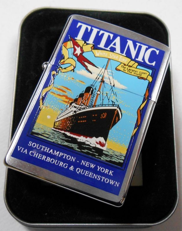 画像: ★TITANIC！あの・・豪華大型客船 タイタニック号 ２０００XVI 刻印 ＃２００ ZIPPO！新品A