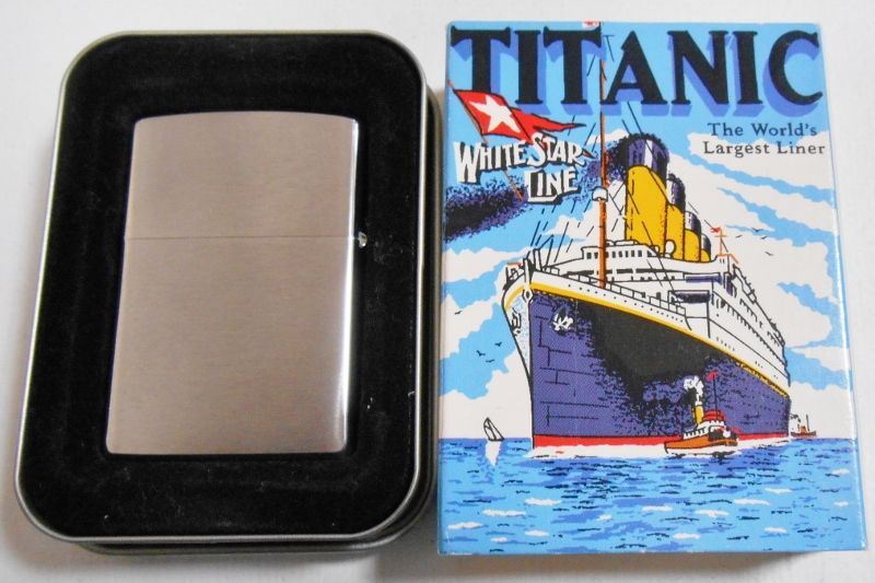 画像: ★TITANIC！あの・・豪華大型客船 タイタニック号 ２０００XVI 刻印 ＃２００ ZIPPO！新品A