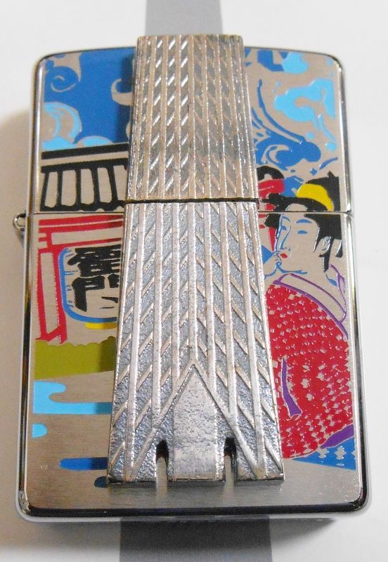 ☆東京スカイツリー！限定６３４セット ３個組 立体 TOKYO－SKYTREE 公認 ２０１１年 ZIPPO！新品 - ジッポーパーク  Zippopark