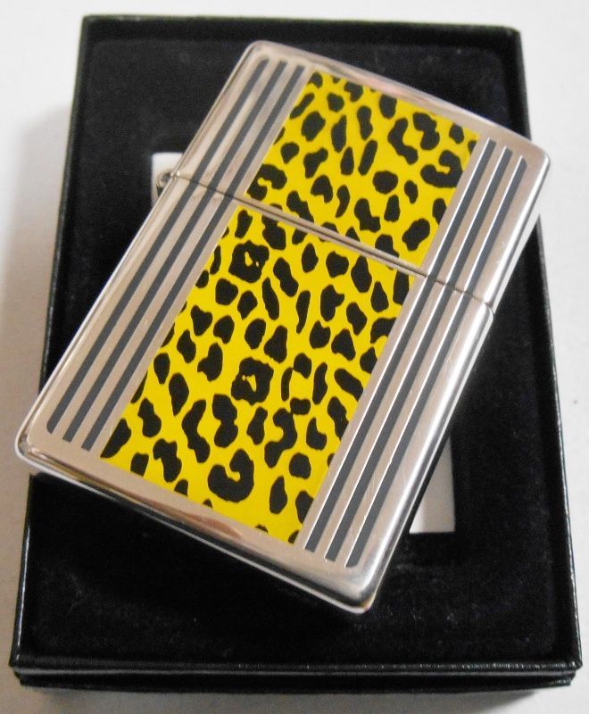 画像: ☆お洒落な・・CHEETA アニマル柄！両面デザイン １９９９年2月 限定ZIPPO！未使用品A