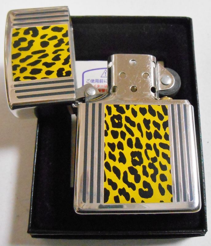 画像: ☆お洒落な・・CHEETA アニマル柄！両面デザイン １９９９年2月 限定ZIPPO！未使用品A