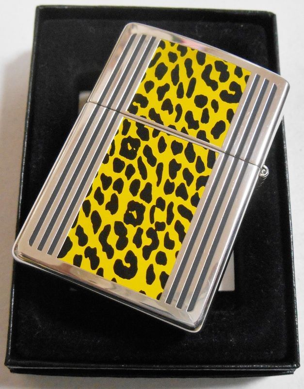 画像: ☆お洒落な・・CHEETA アニマル柄！両面デザイン １９９９年2月 限定ZIPPO！未使用品A