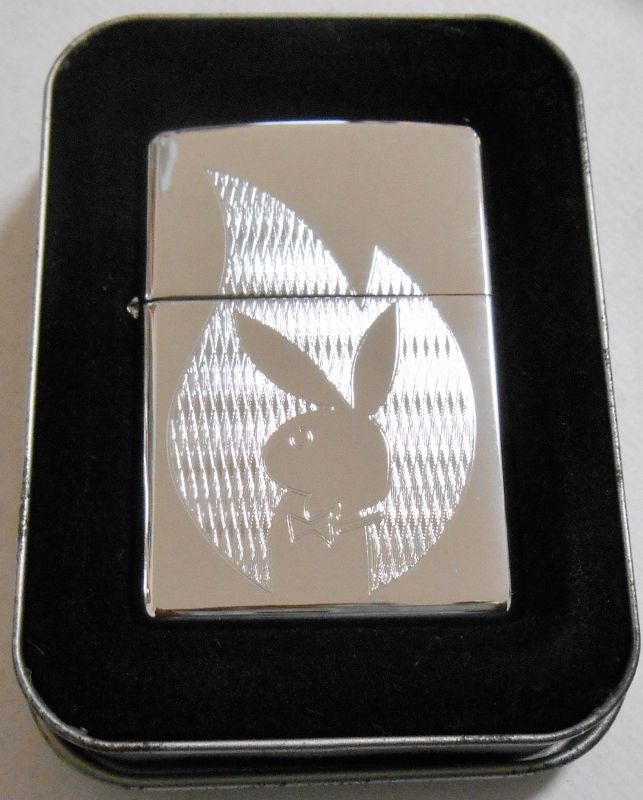 画像1: ☆PLAY BOY！ジッポー炎＆ラビット ＃２５０ ２００７年 ZIPPO！新品