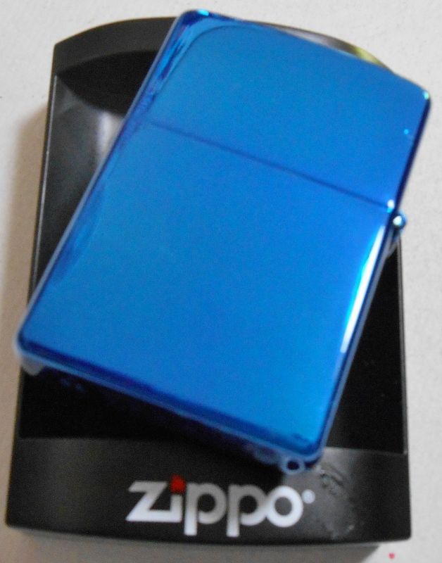 画像: ☆色鮮やかな・・青！ブルー・クリスタル１９個 ２００３年 ZIPPO！新品