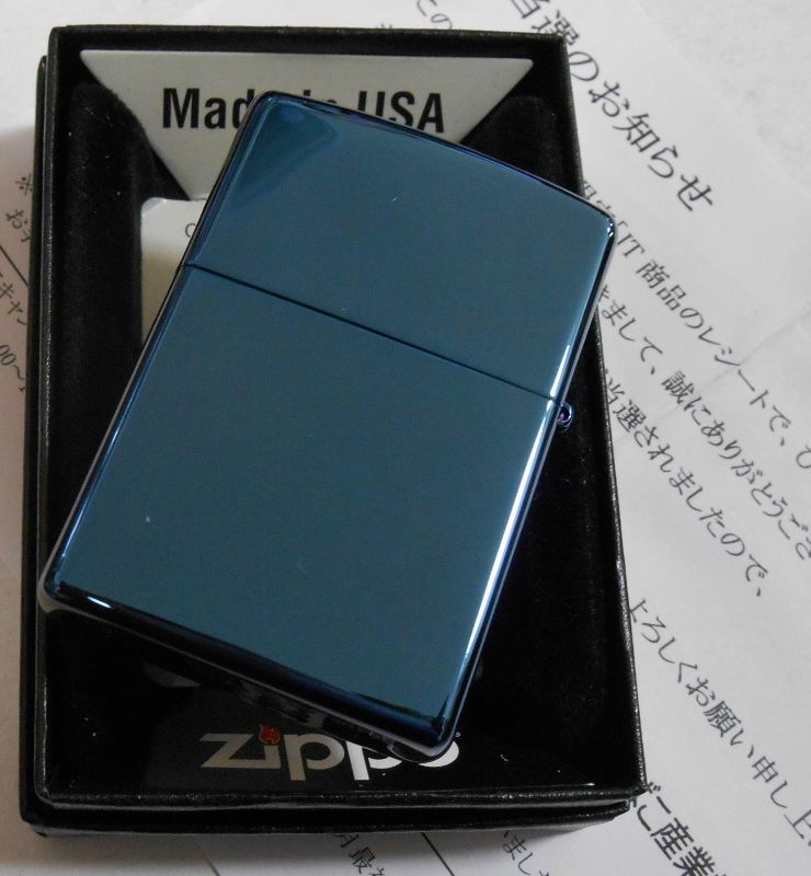 再再販！ ☆新品☆ZIPPO メビウス MEVIUS ブルーチタン 74％以上節約74