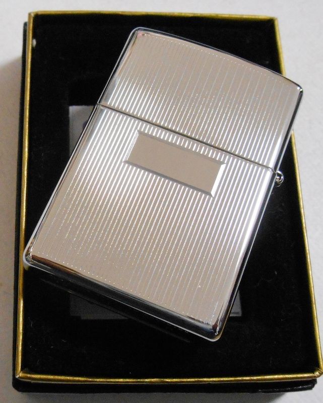 画像: お洒落で繊細なデザイン！裏は・・エンジンターン ２００１年 ZIPPO！新品