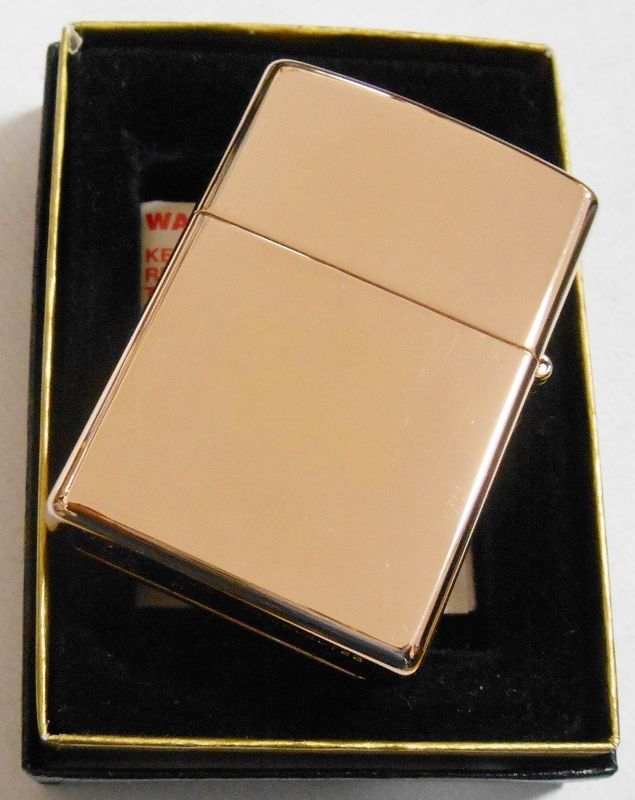 画像: ♡ローズゴールド！ROSE GOLD ２０００年８月 お洒落なライン USA ZIPPO！新品