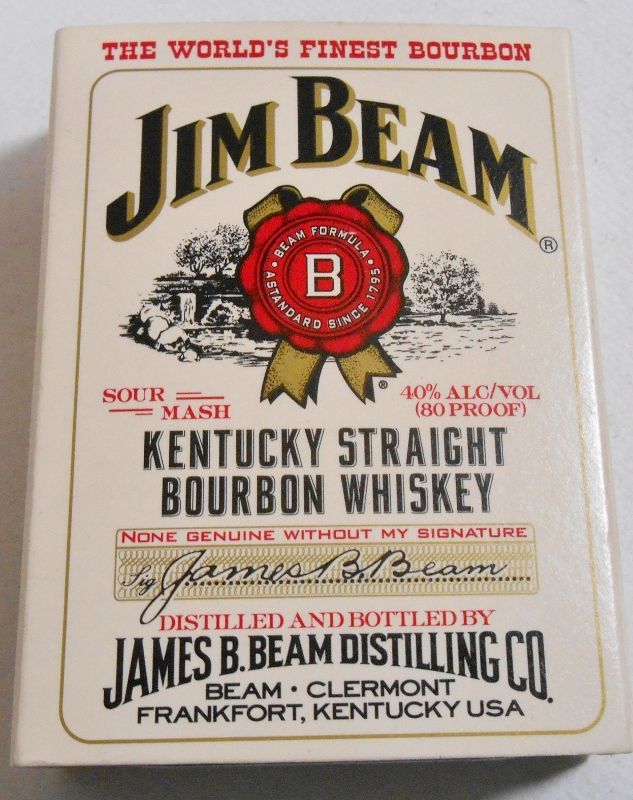 画像: ☆ジム・ビーム！JIM BEAM ２０００年２月製 サテンクローム  ＺＩＰＰＯ！新品