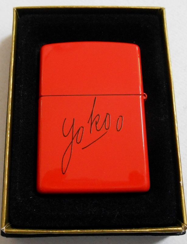 ☆巨匠！横尾忠則！伝統工芸 漆塗り 浮世絵 １９９８年製 ＺＩＰＰＯ