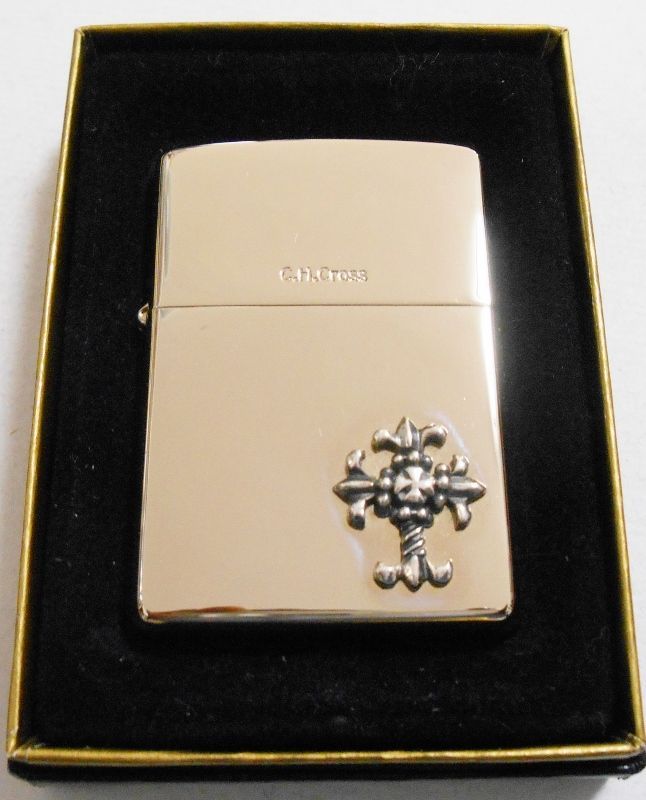 画像1: 人気の・・クロス！Cross Metal 銀加工 ２０００・XVI ZIPPO！新品B