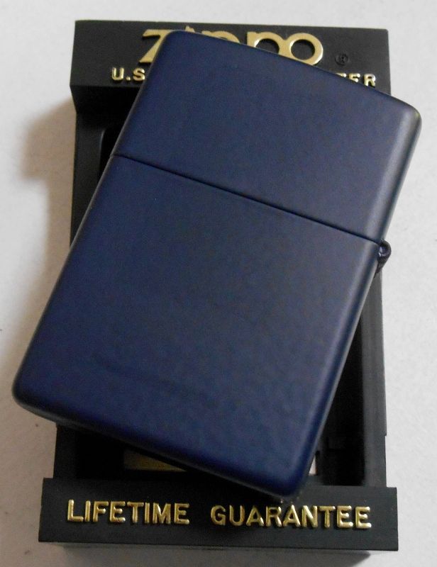 画像: ☆米軍 NAVY！海軍 ネイビーブルー！１９９９年２月 USA ＺＩＰＰＯ！未使用品