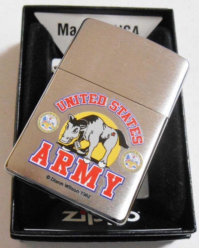 画像: ☆米軍 ARMY！陸軍アーミー 牛の・・デザイン！２０１０年 USA ＺＩＰＰＯ！新品