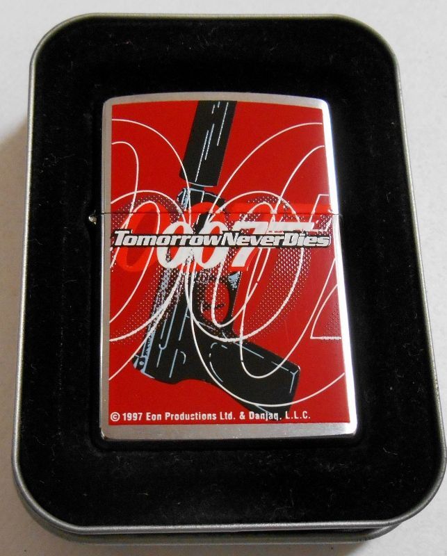 画像: ☆００７！映画 トゥモロー・ネバー・ダイ １９９８年 ＃２００ ZIPPO！新品