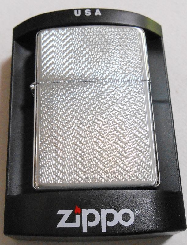 画像1: ☆お洒落で・・繊細なDC彫刻 両面デザイン！銀加工 ２００４年４月 ZIPPO！新品D