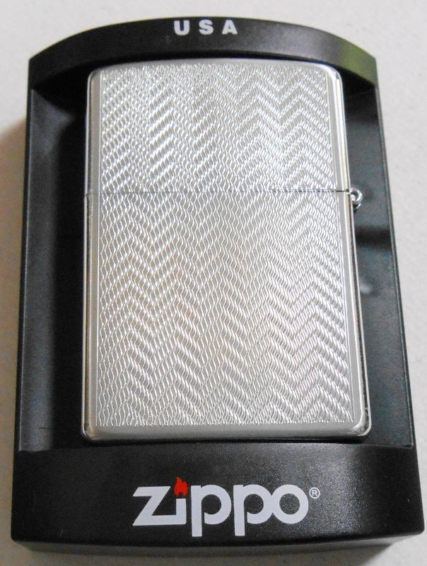 画像: ☆お洒落で・・繊細なDC彫刻 両面デザイン！銀加工 ２００４年４月 ZIPPO！新品D