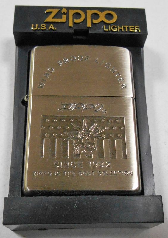 画像: ★自由の女神！Statue of Liberty ２０００年 二ッケル古美 ZIPPO！未使用品