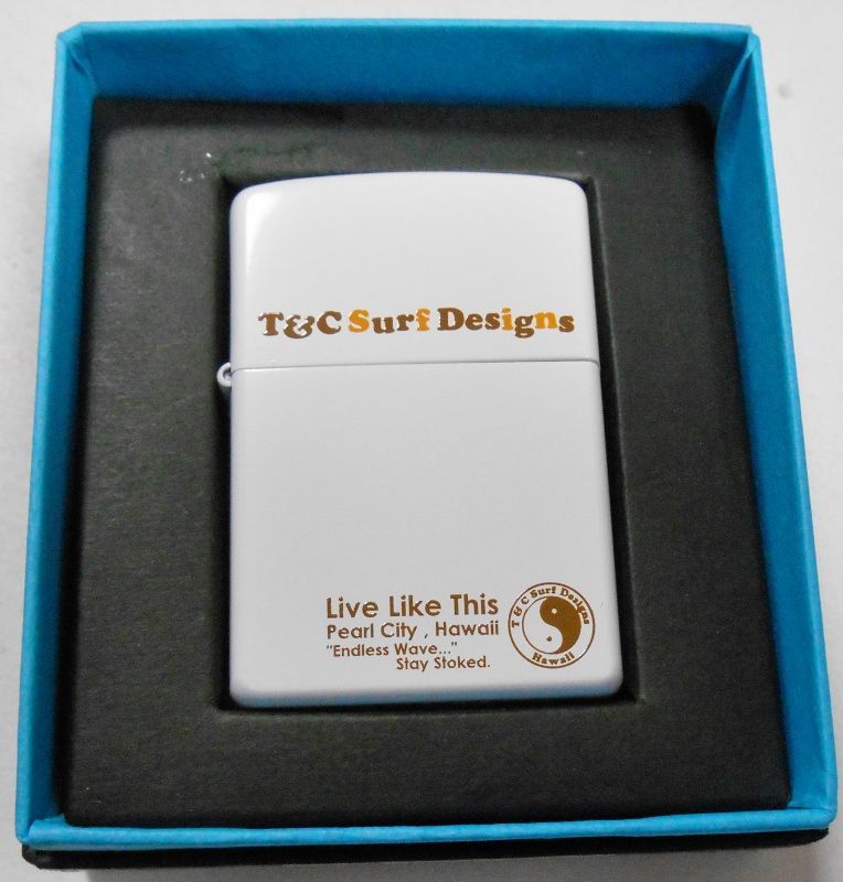 画像: ☆Ｔ＆Ｃ タウン＆カントリー！サーフブランド ２００３年 全面ホワイト ＺＩＰＰＯ！新品