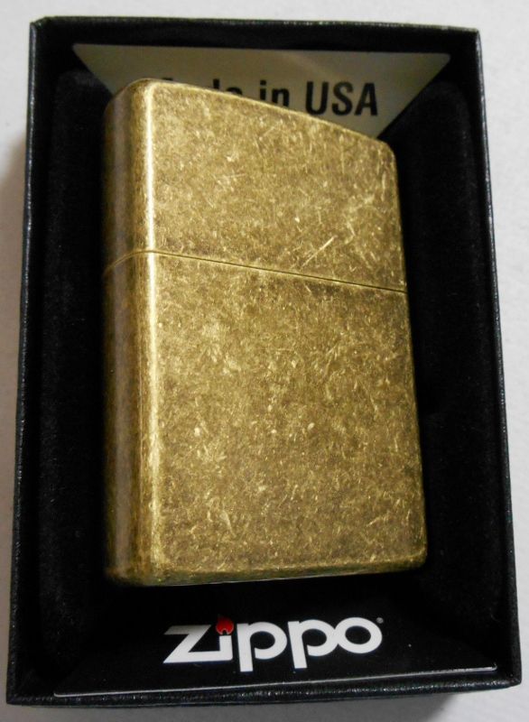 画像: ☆渋い！アンテイーク・ブラス ＺＩＰＰＯロゴ 盛り上げ ２００６年 ＺＩＰＰＯ！新品。