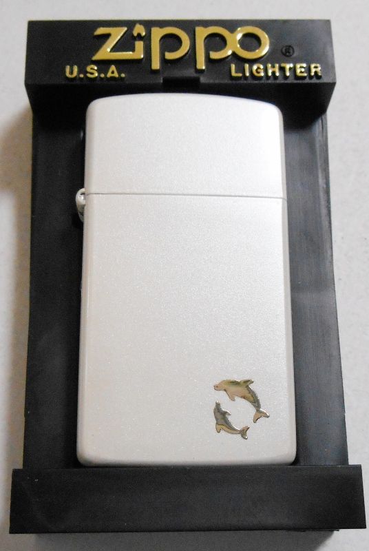 画像: ☆イルカ！スリム ＤＯＬＰＨＩＮ ホワイトパール ２０００年 SLIM ＺＩＰＰＯ！新品