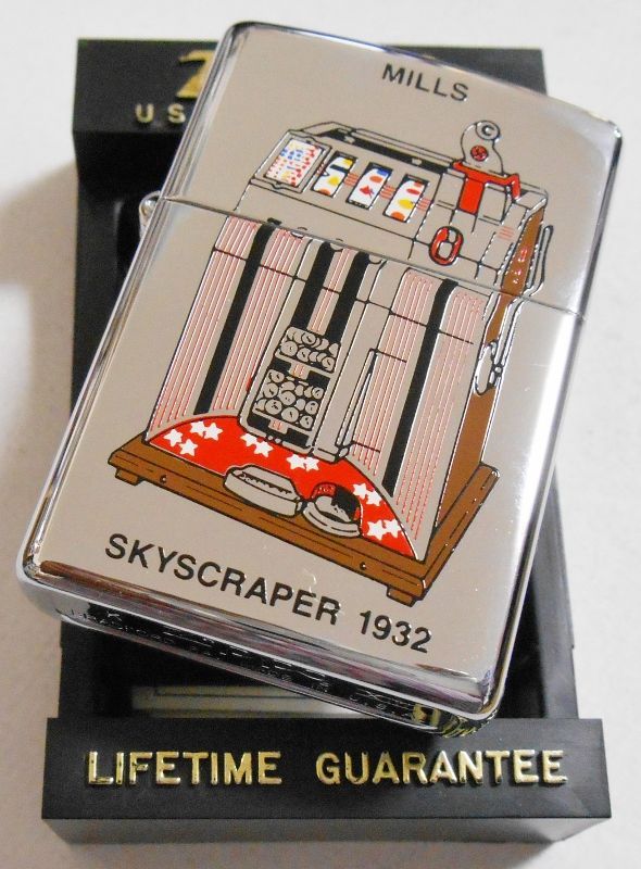 画像: ★限定５０個 スロットマシーン MILLS SKYSCRAPER １９９７年１１月 ZIPPO！新品