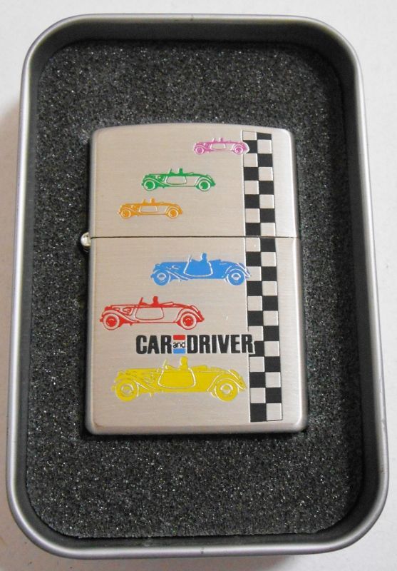 画像1: ★CAR and DRIVER！カー アンド ドライバー １９９７年 ZIPPO！新品