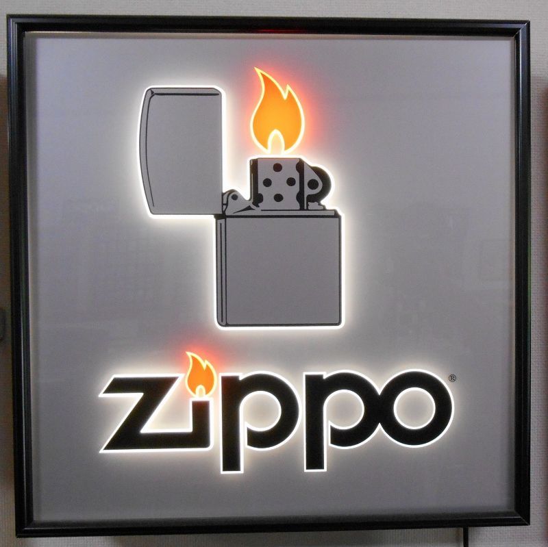 画像: 非売品！米国ジッポー社 Light Up Box！ZIPPO大型 店舗用電飾サイン！新品