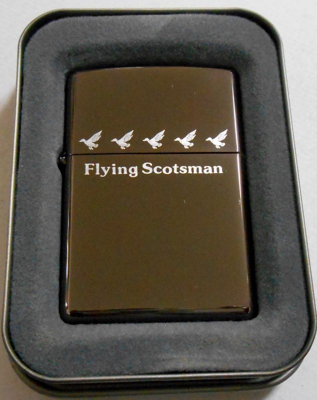 超歓迎 2001年製ZIPPO アメリカンファション Scotsman Flying タバコ