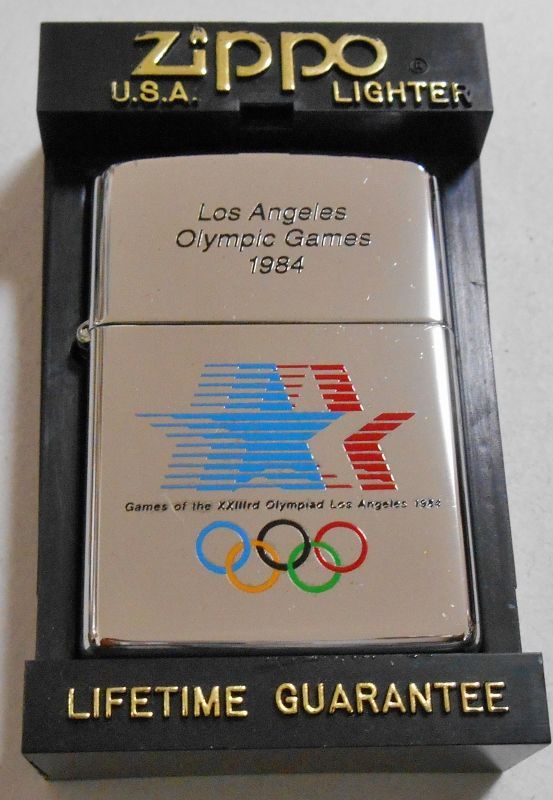 画像1: ☆１９８４年 第２３回ロス・アンジェルス・オリンピック・デザイン １９９５年８月 ZIPPO！未使用品
