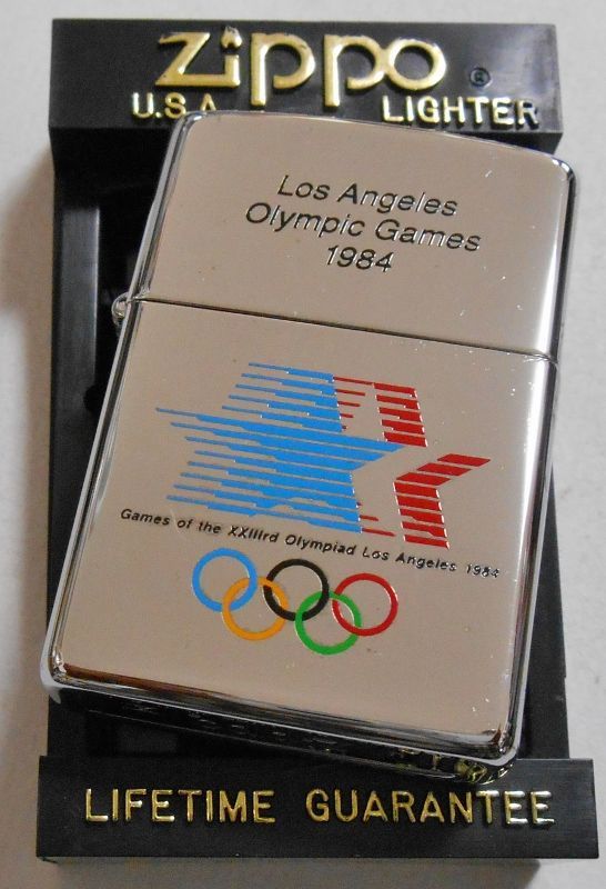 画像: ☆１９８４年 第２３回ロス・アンジェルス・オリンピック・デザイン １９９５年８月 ZIPPO！未使用品