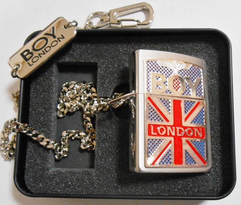 画像: ☆BOY LONDON！ボーイロンドン １９９６年１０月 チェーン付  ZIPPO！新品