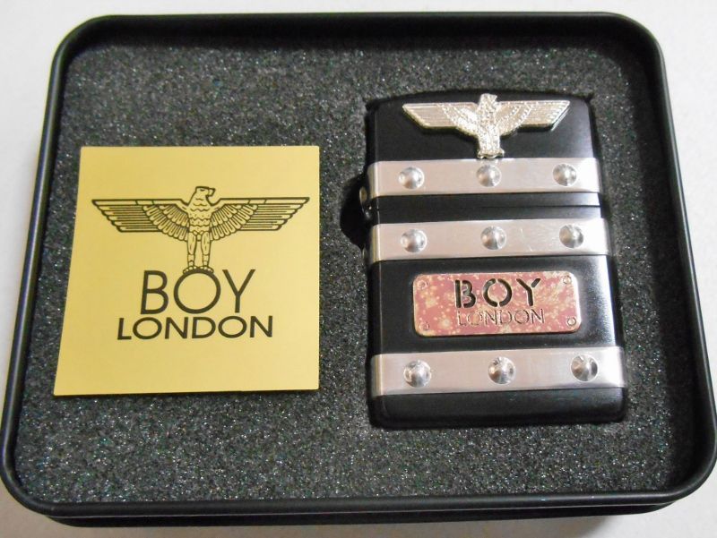 画像: ☆BOY LONDON！ボーイロンドン １９９６年１０月 リング巻き BLACK  ZIPPO！新品