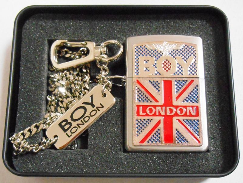 ☆BOY LONDON！ボーイロンドン １９９６年１０月 チェーン付 ZIPPO