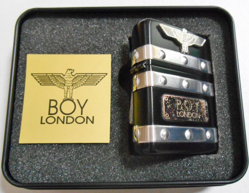 画像: ☆BOY LONDON！ボーイロンドン １９９６年１０月 リング巻き BLACK  ZIPPO！新品