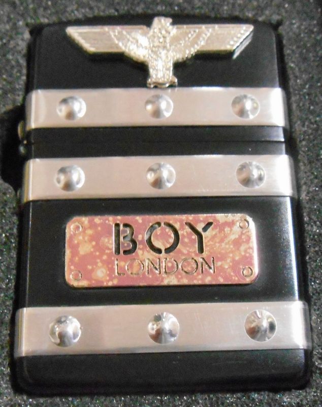 画像1: ☆BOY LONDON！ボーイロンドン １９９６年１０月 リング巻き BLACK  ZIPPO！新品