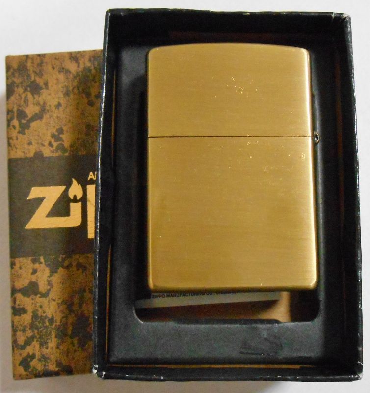 画像: ★弾丸がささった・・BULLET！渋い・・真鍮古美 １９９８年 ZIPPO！新品