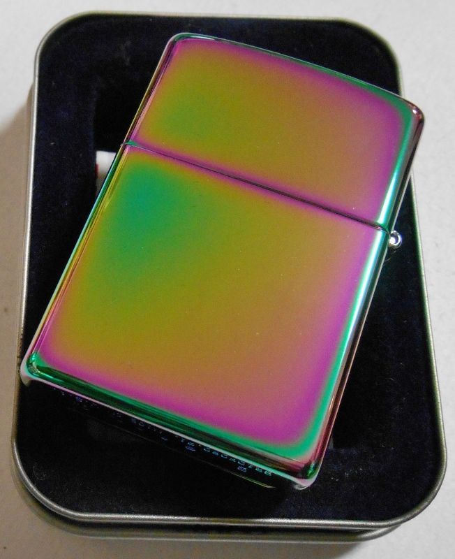 画像: ☆人気の・・スペクトラム！虹色 SPECTRUM アメリカン柄 ２００４年 ZIPPO！新品F