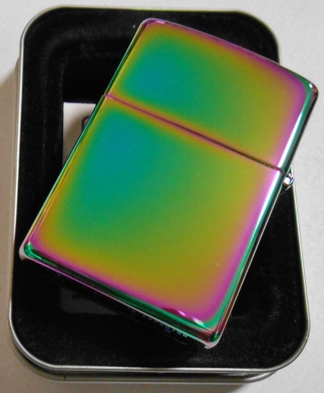 画像: ☆人気の・・スペクトラム！虹色 SPECTRUM アメリカン柄 ２００４年 ZIPPO！新品E