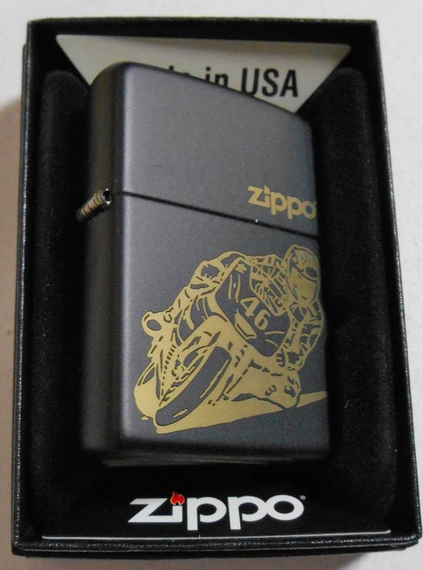 画像: オートバイ・ライダー！２０１６年 精悍な・・ブラック  USA ZIPPO！新品