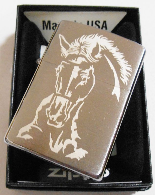 画像: ☆馬 Horse！精悍な・・ホース ２０１６年 USA ＃２００ ZIPPO！新品