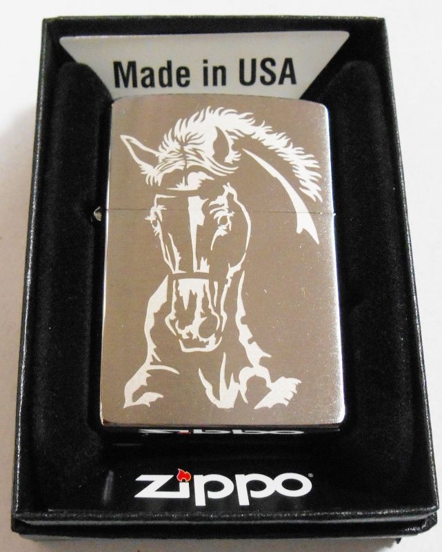 画像1: ☆馬 Horse！精悍な・・ホース ２０１６年 USA ＃２００ ZIPPO！新品