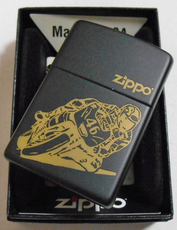 画像: オートバイ・ライダー！２０１６年 精悍な・・ブラック  USA ZIPPO！新品