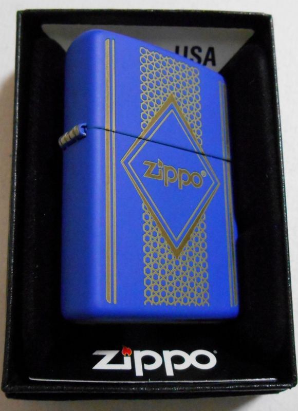 画像: お洒落な・・デザイン！２０１６年 Royal Blue USA ZIPPO！新品