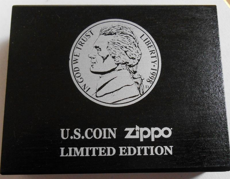 画像: ★アメリカ大統領 セオドア・ルーズベルト！USコイン付 ２０００年５月 限定 ZIPPO！未使用品