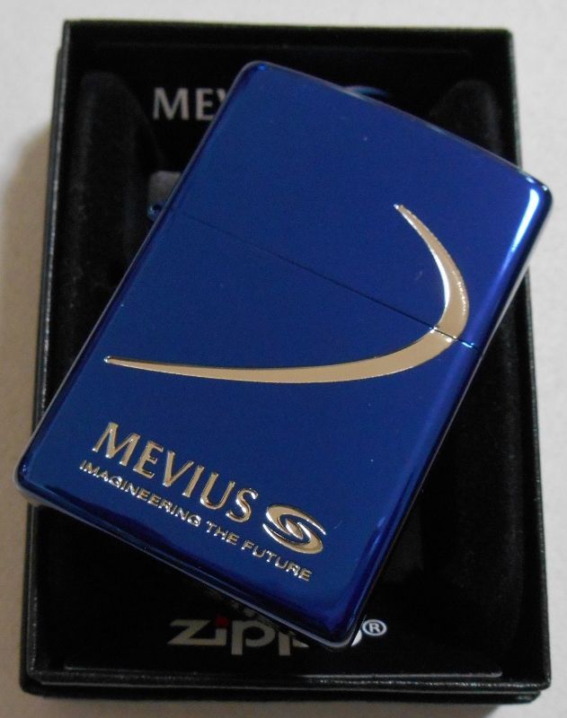 画像: ★JT MEVIUS メビウス ３周年記念オリジナル ブルー 当選 ２０１６年 ZIPPO！新品