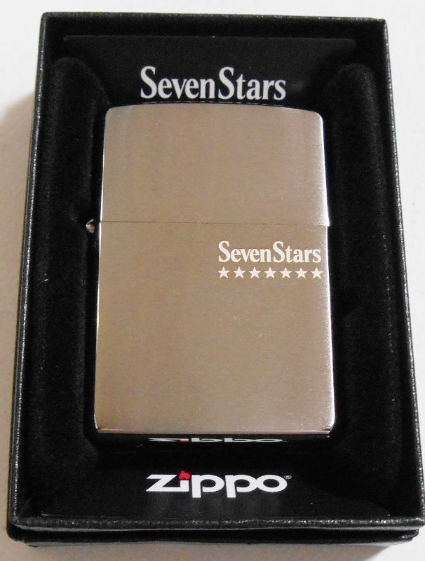 人気定番の Zippo SevenStars セブンスター 2016年 新品未使用 