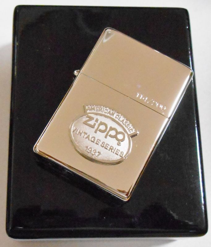 画像: ☆１９３７モデル 発売７０周年記念限定２００個！１９３７－２００７ プラチナ加工 ZIPPO！新品