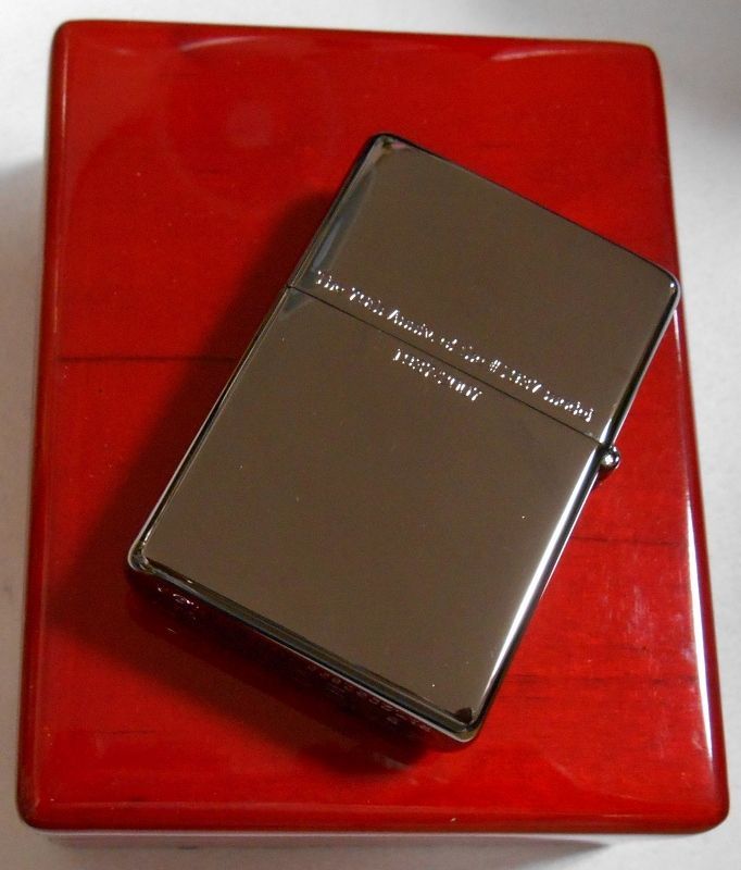 画像: ☆１９３７モデル 発売７０周年記念限定２００個！１９３７－２００７ BLACK ZIPPO！未使用品