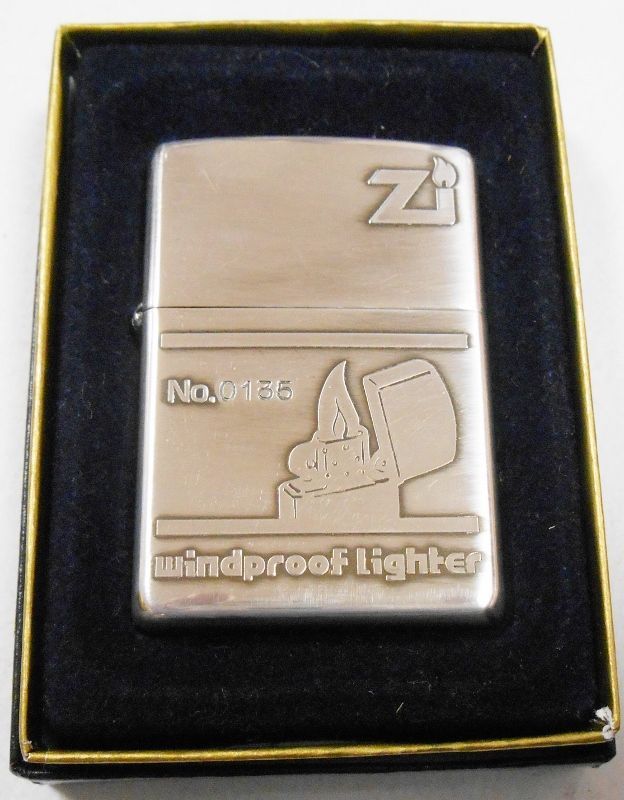 画像1: ★Zippo in Zippo！銀盛り上げ加工 ２００２年 限定 ZIPPO！新品ですが・・A