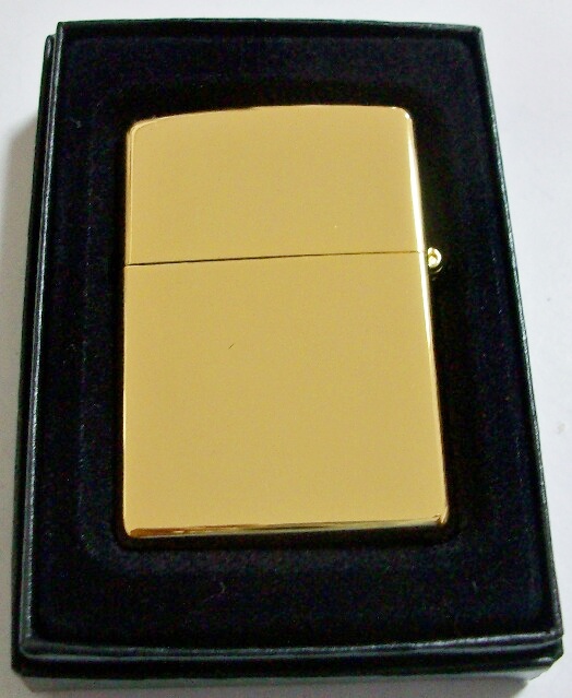 画像: ★輝く・・ゴールド！フラットボトム GOLD PLATE ２００８年８月 ＺＩＰＰＯ！新品